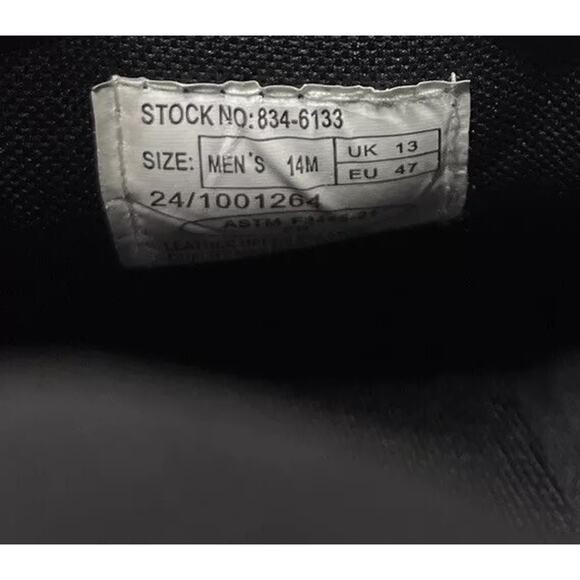 THOROGOOD THORO-FLEX BLACK SLIP-ON BOOTS 834-6133 - SIZE 14 M main image 7